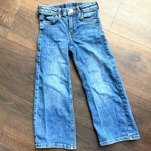 H&M wide leg super stretch girls jeans size 5T